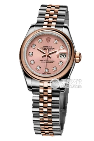 Rolex Women's Datejust 179161 Pink with Diamonds Automatic mechanical, 18k rose gold, 26mm