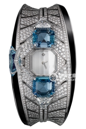 Cartier Creative Gemstone Watch HPI00976 Quartz, 18K rhodium-plated white gold
