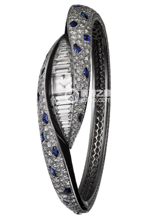 Cartier Creative Gemstone Watch HPI01029 Manual mechanical, 18K rhodium-plated white gold