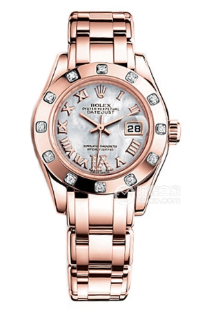 Rolex PEARLMASTER 80315-72945 NR.VI Automatic mechanical, 18k rose gold, 29mm
