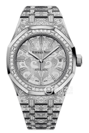 Audemars Piguet Royal Oak 15456 BC.ZG.1251 BC.01 Automatic machinery, 18k white gold, 37mm (discontinued)