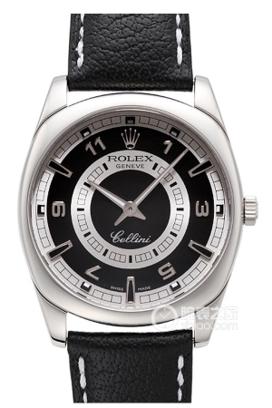 Rolex Cellini 4243-9 Black Dial Manual mechanical, 18k white gold, 38mm