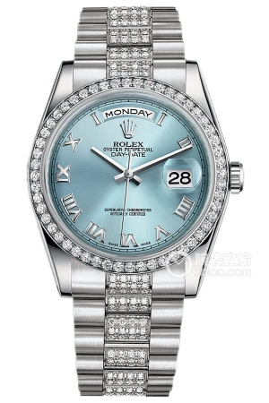 Rolex Day-Date Model M118346-0044 Automatic mechanical, 950 platinum, 36mm