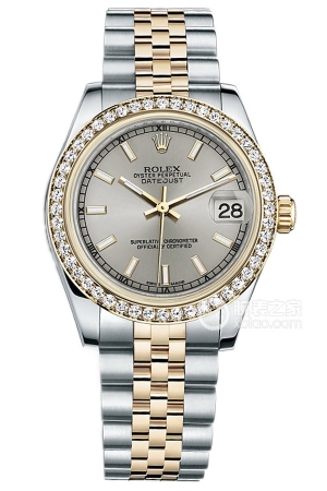 Rolex Women's Datejust M178383-0029 Automatic machinery, stainless steel, 31mm