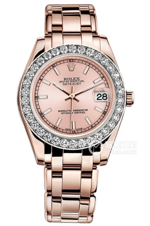 Rolex PEARLMASTER m81285-0018 Automatic mechanical, 18k rose gold, 34mm