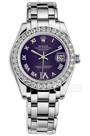 Rolex PEARLMASTER m81299-0040 Automatic mechanical, 18k white gold, 34mm