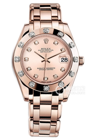 Rolex PEARLMASTER m81315-0009 Automatic mechanical, 18k rose gold, 34mm
