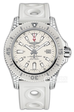 Breitling Superocean Y1739367.A807.297S.A20S.1 Automatic mechanical movement, stainless steel with diamond accents, ceramic unidirectional ratchet bezel, 44mm (discontinued)