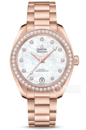 Omega Seamaster 220.55.34.20.55.001 Automatic machinery, Sedna gold, 34mm