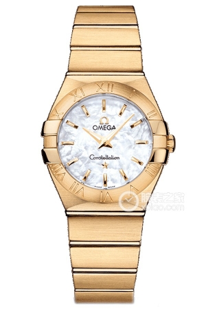 Omega Constellation 123.50.27.60.05.002 Quartz, 18k gold, 27mm (Discontinued)