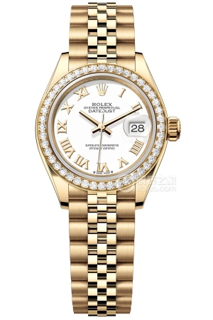 Rolex Women's Datejust M279138RBR-0032 Automatic machinery, 18k gold, 28mm