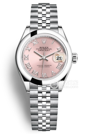 Rolex Women's Datejust M279160-0013 Automatic machinery, 904L stainless steel (oyster steel), 28mm