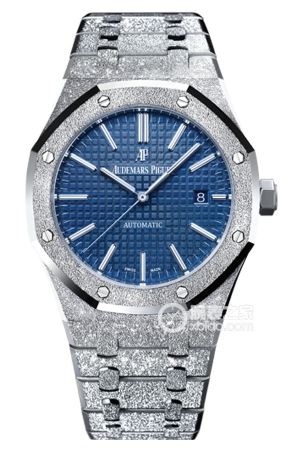 Audemars Piguet Royal Oak 15410 BC.GG.1224 BC.01 Automated machinery, 18k white gold, "frost gold" finish, 41mm (discontinued)
