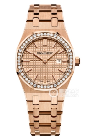Audemars Piguet Royal Oak 67651OR.ZZ.1261OR.03 Quartz, 18k rose gold, 33mm