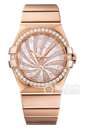 Omega Constellation 123.55.35.20.55.002 Automatic mechanical, 18K red gold, 35mm