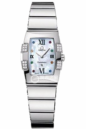 Omega Constellation 1585.79.00 Quartz, stainless steel with diamond setting, 25.3mm