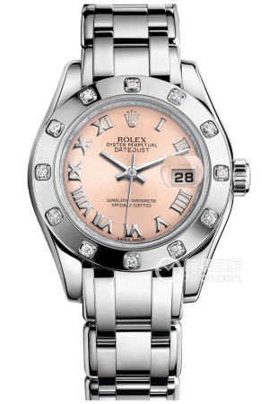 Rolex Pearlmaster 80319-0055 Automatic machinery, 18k white gold, 29mm