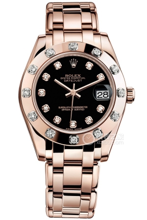 Rolex PEARLMASTER m81315-0005 Automatic mechanical, 18k rose gold, 34mm