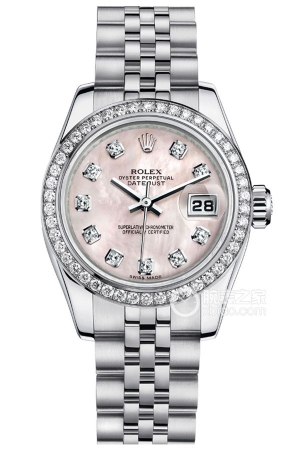 Rolex Women's Datejust 179384-0019 Automatic machinery, precision steel, 26mm
