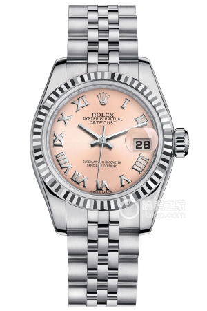 Rolex Women's Datejust 179174-0090 Automatic machinery, precision steel, 26mm