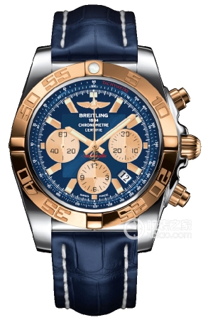 Breitling mechanical chronograph CB0110121C1P1 Automatic machinery, precision steel, 44mm
