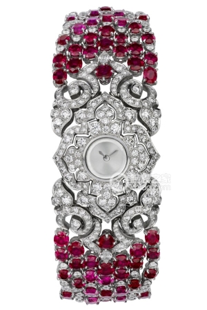 Cartier Creative Gemstone Watch HPI00468 Quartz, 18K rhodium-plated white gold