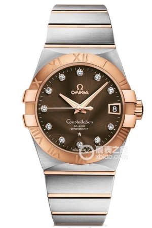 Omega Constellation 123.20.38.21.63.001 Automatic machinery, precision steel, 38mm (discontinued)