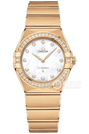 Omega Constellation 131.55.28.60.55.002 Quartz, 18k gold, 28mm