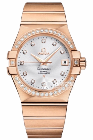 Omega Constellation 123.55.35.20.52.001 Automatic mechanical, 18K red gold, 35mm