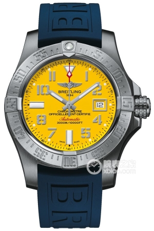 Breitling Avenger A1733110.I519.157S.A20DSA.2 (Folding Buckle) Automatic mechanical movement, stainless steel, ratchet-type unidirectional bezel, 45mm (discontinued)