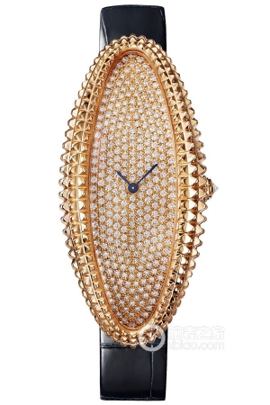 Cartier bathtub WJBA0017 (Extra Large) 18k rose gold, 52 x 23mm