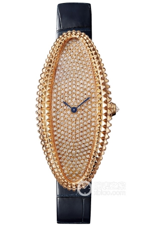 Cartier bathtub WJBA0016 18k rose gold, 47×21mm