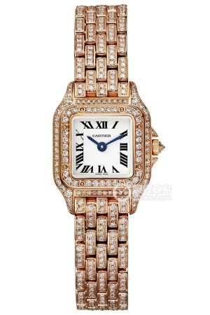 Cartier PANTHÈRE DE CARTIERHPI01326 Quartz, 18k rose gold, set with brilliant-cut round diamonds, 599 diamonds, approx. 3.25 x 21mm