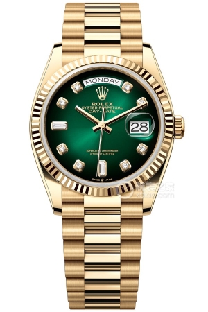 Rolex Day-Date Model M128238-0069 Automatic machinery, 18k gold, 36mm