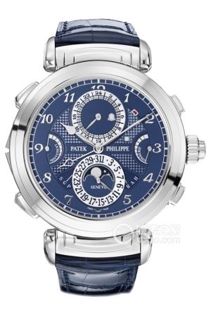 Patek Philippe Grand Complications 6300G-010 Manual winding, 18k white gold, 47.7mm