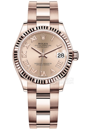 Rolex Datejust m278275-0034 Automatic mechanical, 18k rose gold, 31mm