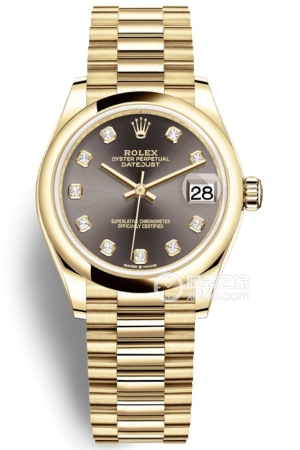 Rolex Datejust m278248-0036 Automatic machinery, 18ct gold, 31mm