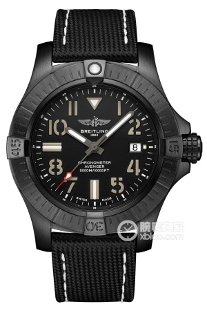 Breitling Avengers V17319101B1X2 Automatic machinery, diamond-like carbon (DLC) coated titanium, 45mm