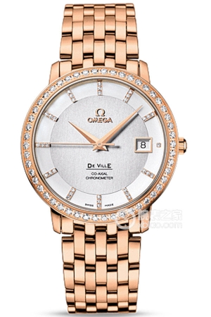 Omega De Ville 413.55.37.20.52.001 Automatic mechanical design, 18k rose gold, 36.5mm