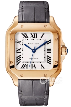 Cartier Santos WGSA0028 Automatic mechanical design, 18k rose gold, 35.1mm
