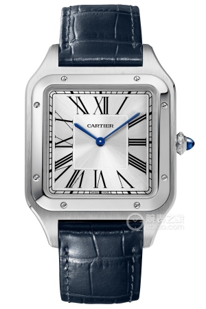 Cartier Santos WSSA0032 Manual mechanical device, stainless steel, 46.6 x 33.9mm