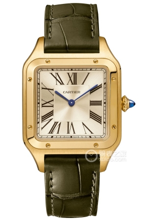 Cartier Santos WGSA0027 Manual mechanism, 18k gold, 43.5 x 31.4mm