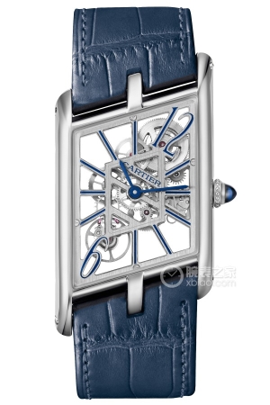 Cartier Tank WHTA0012 Manual mechanical, platinum, 47.15 x 26.2mm