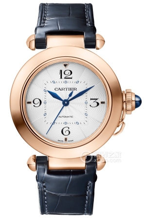 Cartier Pascal WGPA0014 Automatic mechanical, 18k rose gold, 35mm