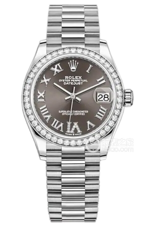 Rolex Datejust M278289RBR-0020 Automatic mechanical, 18k white gold, 31mm