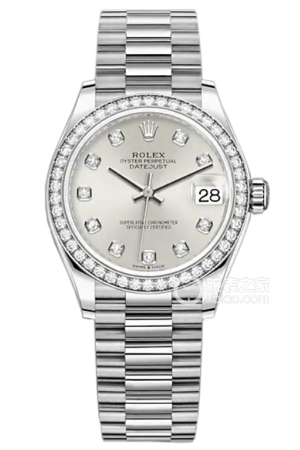 Rolex Datejust M278289RBR-0021 Automatic mechanical, 18k white gold, 31mm
