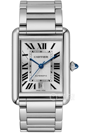 Cartier Tank WSTA0053 Automatic machinery, stainless steel, 41 x 31mm