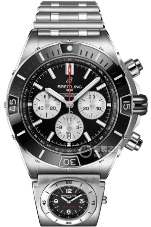 Breitling mechanical chronograph AB0136251B1A2 Automatic mechanical design, made of stainless steel inlaid with black ceramic, 44mm