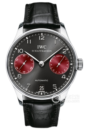 IWC Portuguese IW500127 Automatic machinery, platinum, 42.3mm