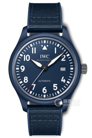 IWC Pilot's Watch IW328101 Automatic machinery, blue ceramic, 41mm